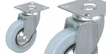 Колеса аппаратные с площадочным креплением