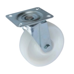 SCpn 55w - Большегрузное нейлоновое колесо 125 мм (площадка, поворотн, роликоподш)