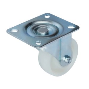 SCpn 93 - Большегрузное нейлоновое колесо 80 мм (площадка, поворотн, роликоподш)